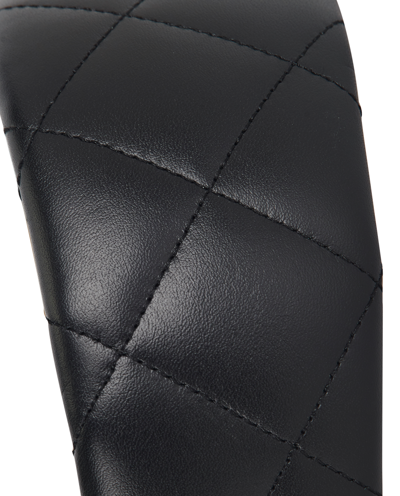 Burberry Quilted Headband, &pound;80, Accessories, Black, Leather, Other view